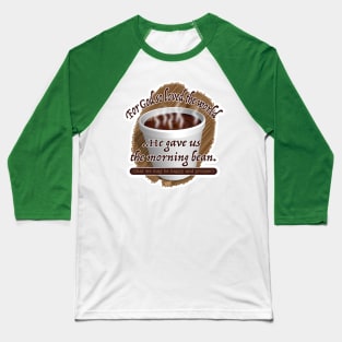 Coffee-to-go Baseball T-Shirt